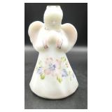 Fenton 'Hibiscus' Angel Figurine, Hand-Painted...