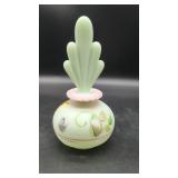 Fenton Glass Perfume Bottle, Handmade USA,...
