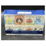 Winsor & Newton Drawing Ink Set, 8 x 14ml...