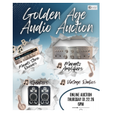 GOLDEN AGE MUSIC AUCTION
