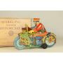 Marx Sparking Soldier MotorCycle w Box