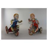 Pair of Tricyclists