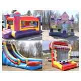 Inflatables Bounce Houses/Games Auction Ending 5/12