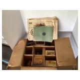 Vintage paper targets & empty shotgun shell boxes