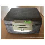 Records safe with key. 16"x8ï¿½x15ï¿½.