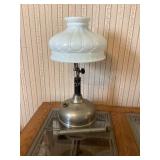 Antique Gas Lamp & Filler Pump