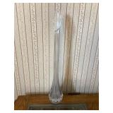 20 1/2" Tall Glass Swung Vase