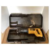 DeWalt corded reciprocating saw. Works.