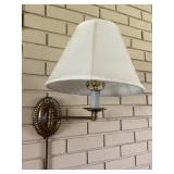 Plug in Wall Sconce Lamp, works