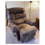 Soft Brown Rocker Recliner