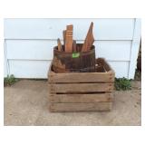 Nail Keg, Crate & Misc. Wood Pieces
