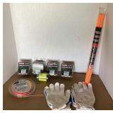 Trimmer Line & Gloves