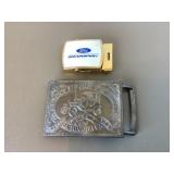 2 Ford Belt Buckles