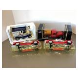 4 Die Cast Vehicles; Pepsi & Marathon