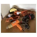 Jumper Cables, Heat Gun & Drop Lights, all work