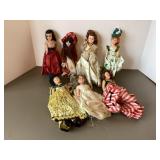 7 Vintage Dolls