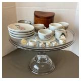 Cake Plate & Miniatures