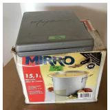 Maxam grill kit and mirro 16qt aluminum stock pot