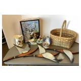 Deer Puzzle, Wall Geese Decor, Candle Holder &