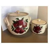Home & Garden Apple Cookie Jar & Canister