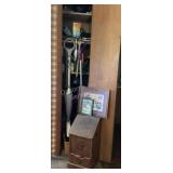 Entry Closet Clean Out & Cleaning Supplies