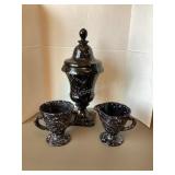 Vintage Smith Black Splatterware