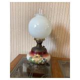Antique Parlor Oil Lamp