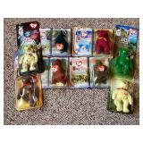 8 New TY Beanie Babies, unopened