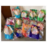 13 NOS TY McDonaldï¿½s Mini Beanie Babies