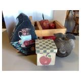 Crate of Apple Decor