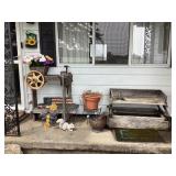 Decorative Items on Porch