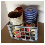 Crate of screws, nails and other misc. hardware