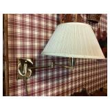 Touch Plug in Wall Sconce, Works