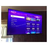 42" ROKU TV with Remote & Wall Mount