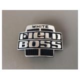 White Field Boss Belt Buckle
