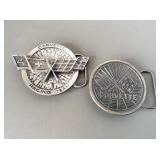 2 Corvette Belt Buckles