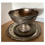 TOWLE silver plate serving set