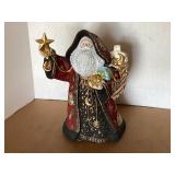 Ceramic Celestial Santa, 14.4"x10"
