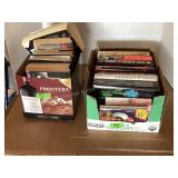 Books; Stephen King & Nora Roberts