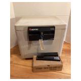 Sentry 1170 Safe with Key, Stapler & Staples