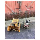 Snowflake 20" Snowblower & Atlas Rototiller
