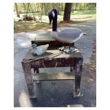 Wood Work Bench & Decoys