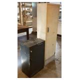 2 vintage metal cabinets
