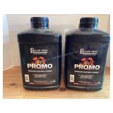 2 Partial Jugs of Promo Smokeless Shotshell Powder
