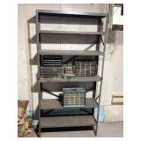 Metal shelf & organizers
