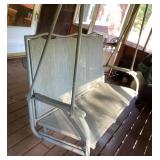 Porch swing, 67"w x 27ï¿½d x 54ï¿½t, no frame