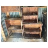 4 Wood Crates / Boxes