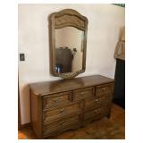 7 drawer dresser & mirror