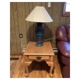 End Table & Lamp