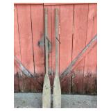 72" Wood Oars
